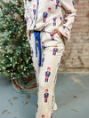 Fritz Nutcracker Striped Pajama Set