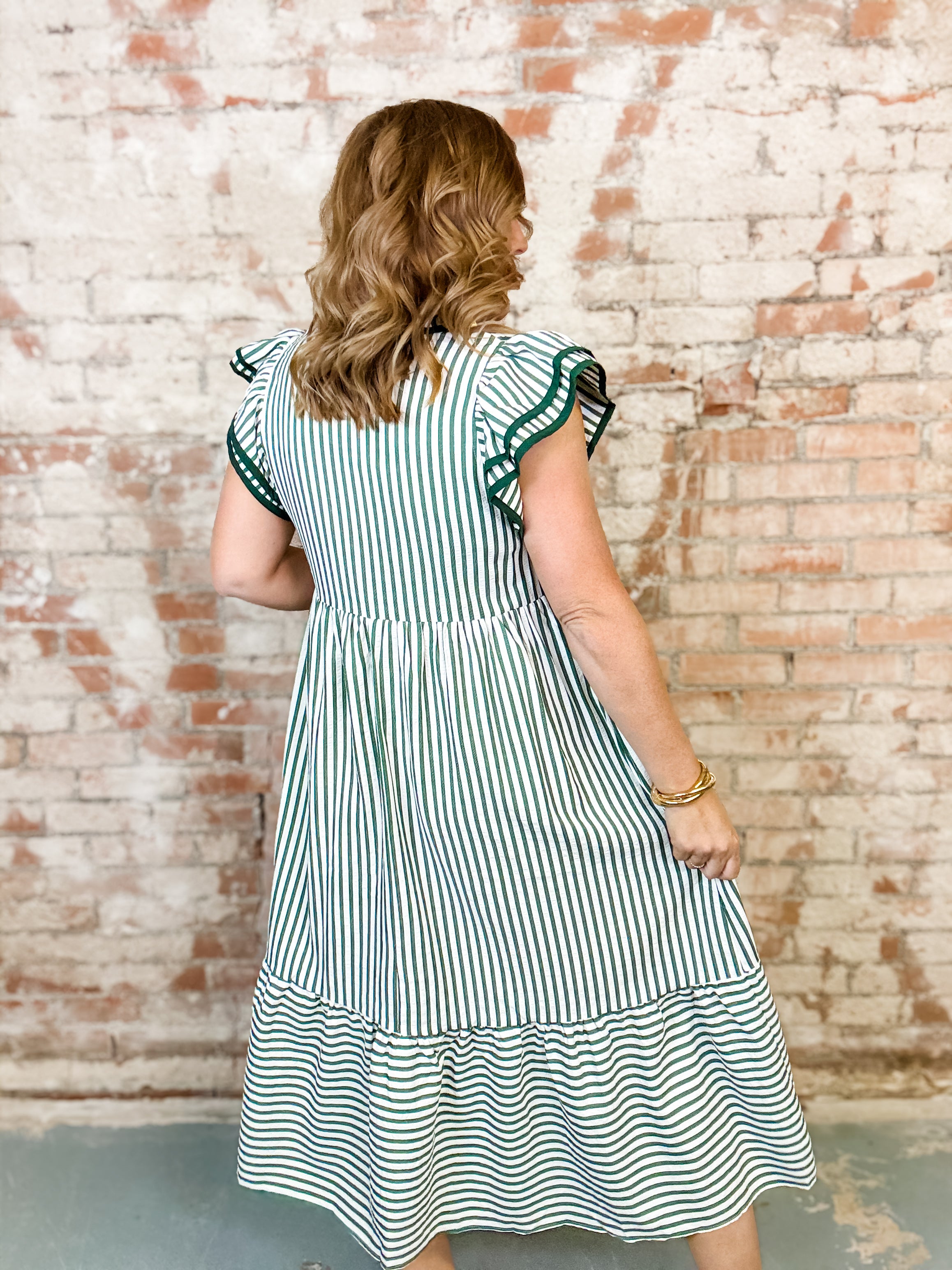 Bertha Stripe Dress