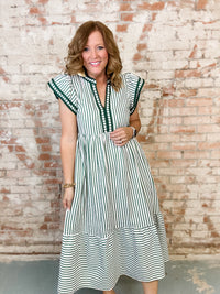 Bertha Stripe Dress
