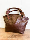 Blake Chocolate Leather Handbag