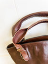 Blake Chocolate Leather Handbag