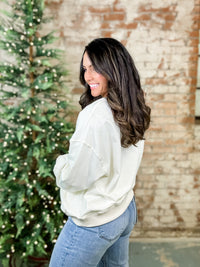 Avenne Bow Detail Sweatshirt