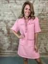 Sugarplum Tweed Dress