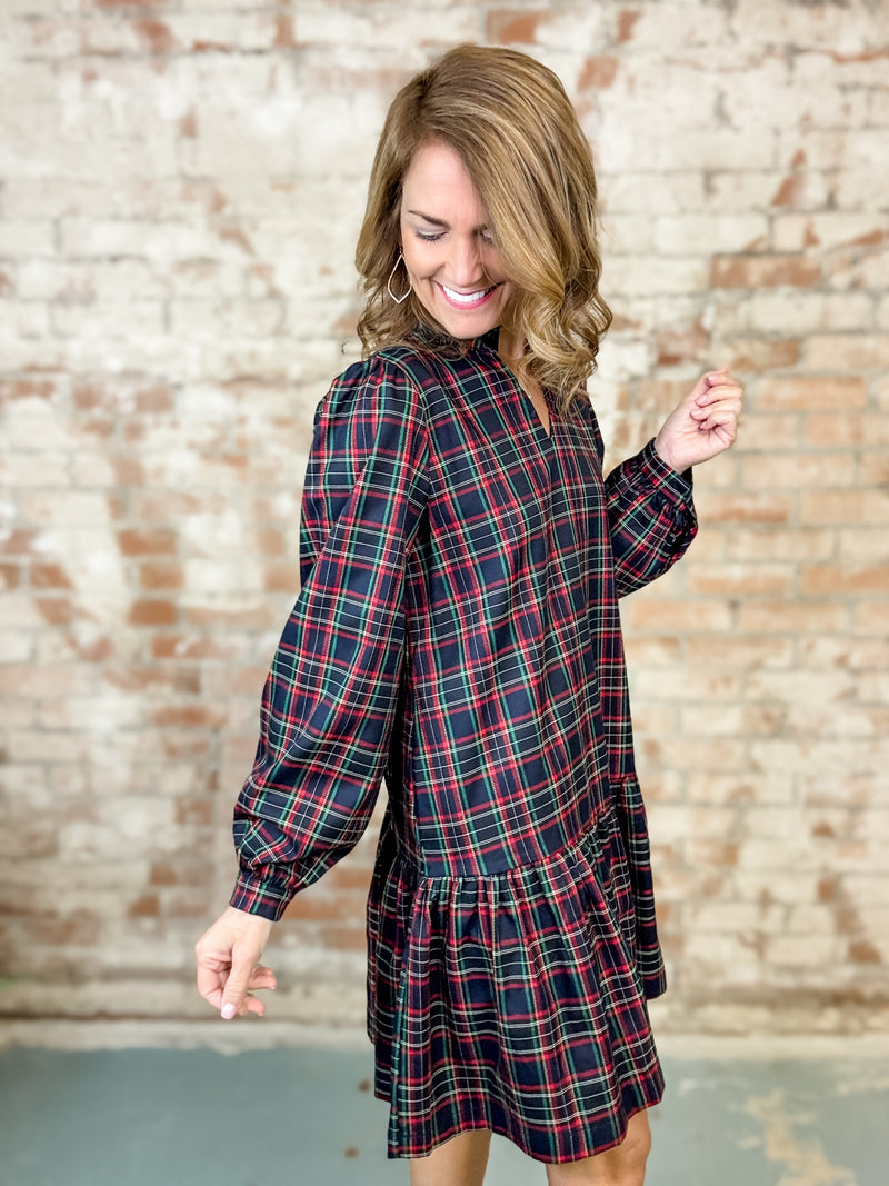 Reverie Plaid Dress