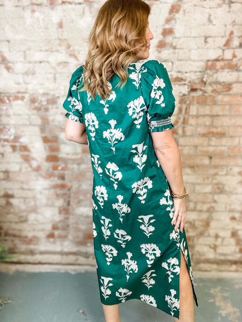 Vella Botanical Print Dress