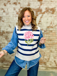 THML Junia Sleeveless Sweater Top