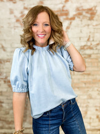 THML Susie Suede Top