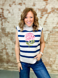 THML Junia Sleeveless Sweater Top