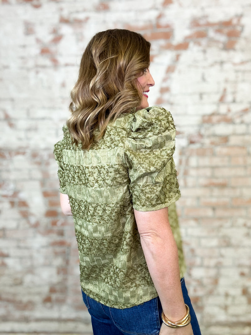 THML Brookelyn Textured Top
