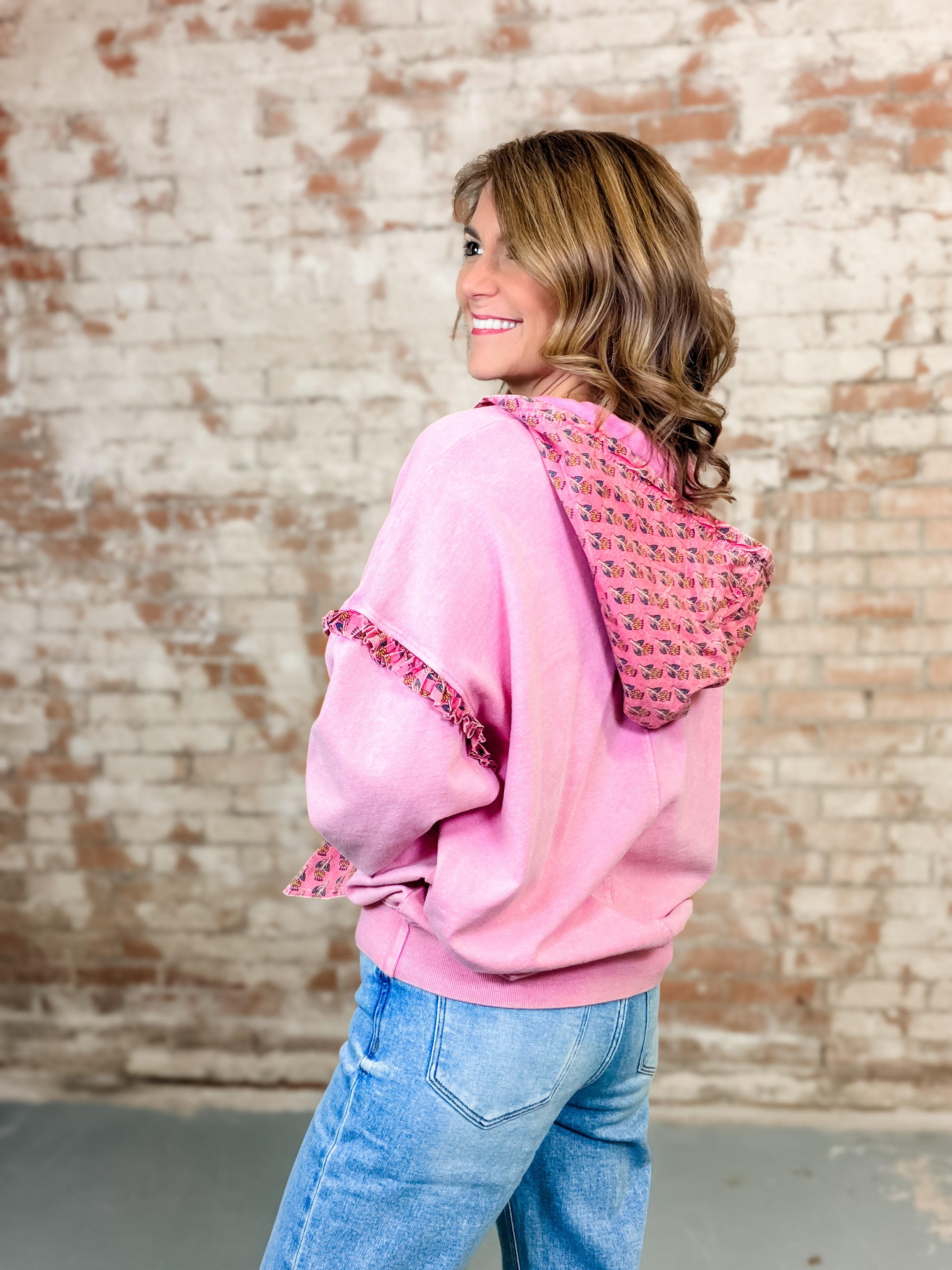 Harmoni Washed Pullover Hoodie