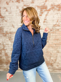 Armada Quilted Pullover