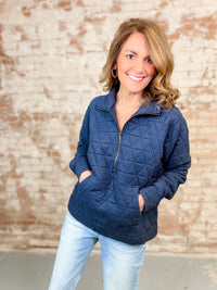 Armada Quilted Pullover