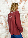 Salado Embroidered Gauze Top