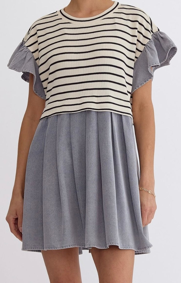 PRE-ORDER Jamie Stripe Dress