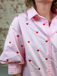 Alannah Heart Embroidered Top