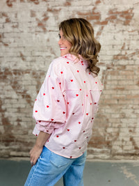 Alannah Heart Embroidered Top