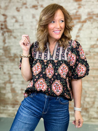 THML Starlit Floral Top