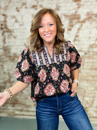 THML Starlit Floral Top