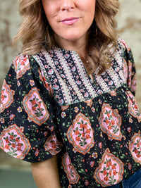 THML Starlit Floral Top