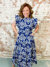 Presley Flutter Sleeve Dress