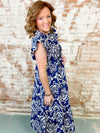 Presley Flutter Sleeve Dress