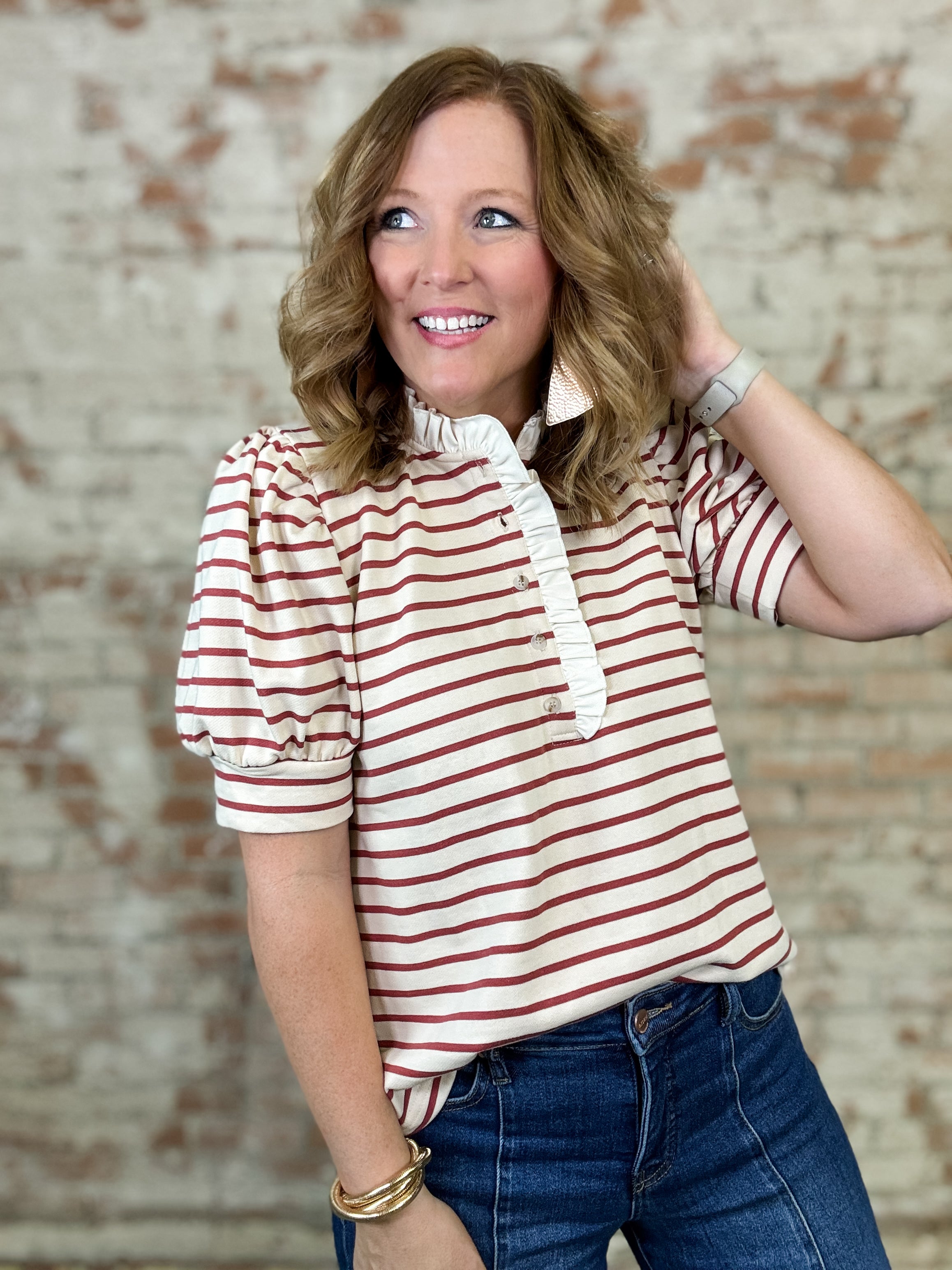 Stroud Stripe Top