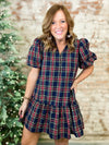Margot Tartan Plaid Dress