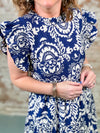 Presley Flutter Sleeve Dress