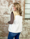 Gretchen Split Sherpa Vest