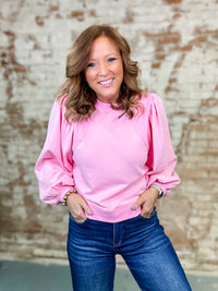 Grace Washed Sweatshirt Top