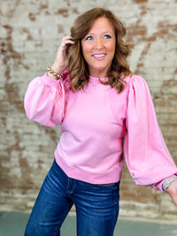 Grace Washed Sweatshirt Top