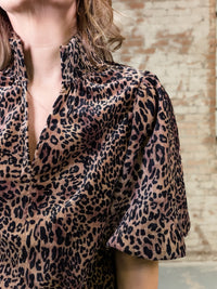 THML Pembrook Cheetah Top - FINAL SALE