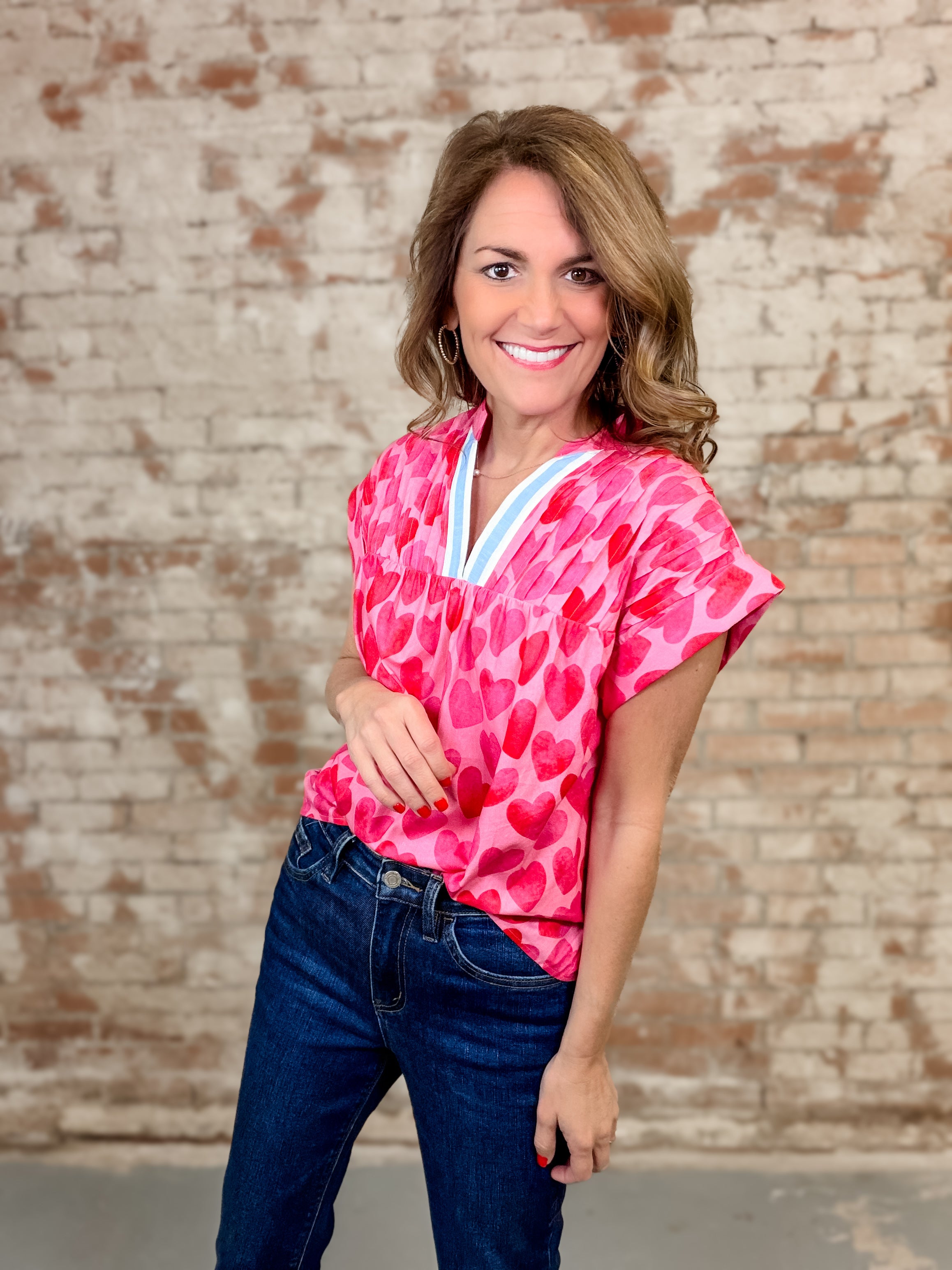 THML Gianna Heart Top