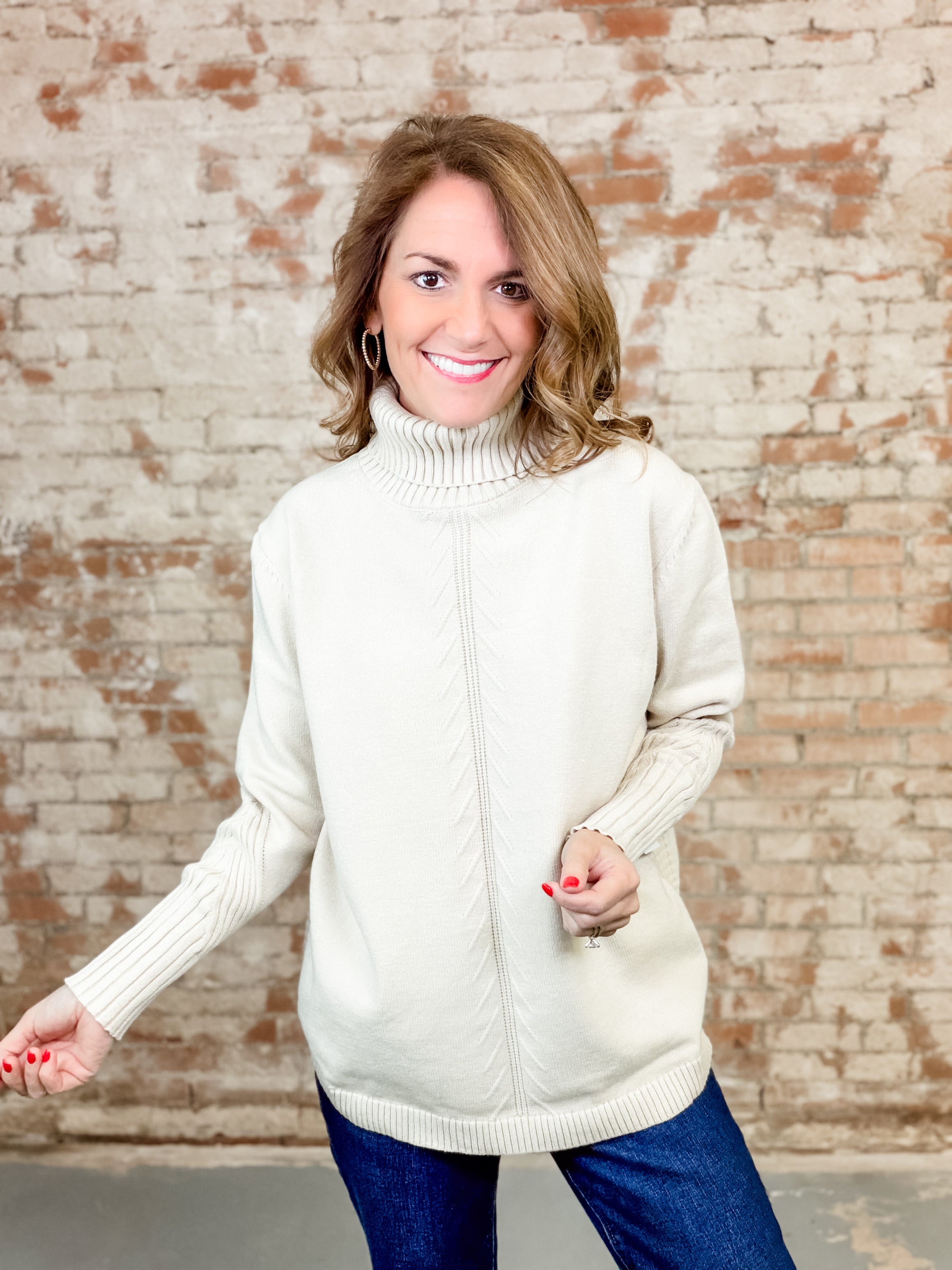 Garrett Turtleneck Pull Over