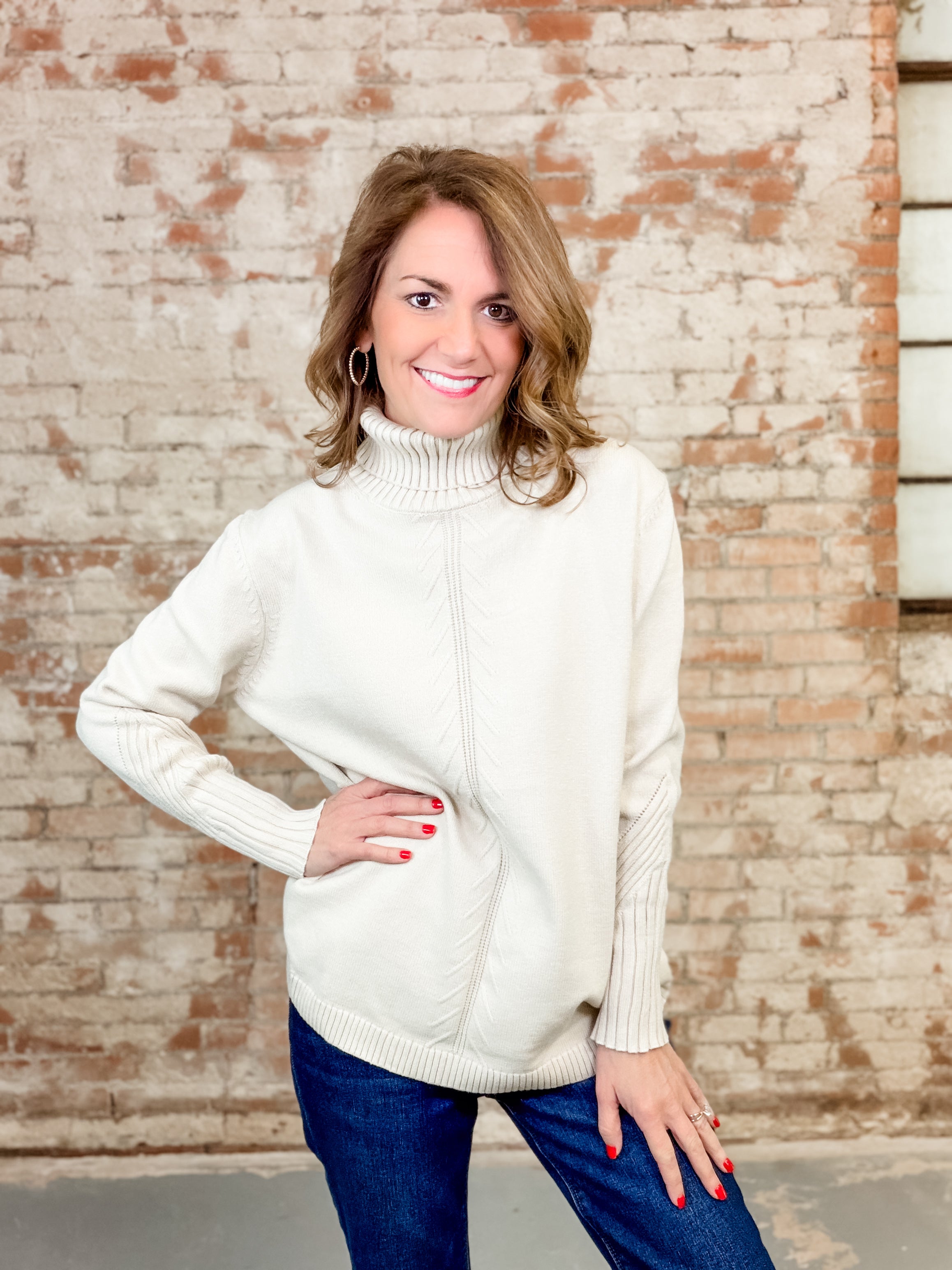 Garrett Turtleneck Pull Over