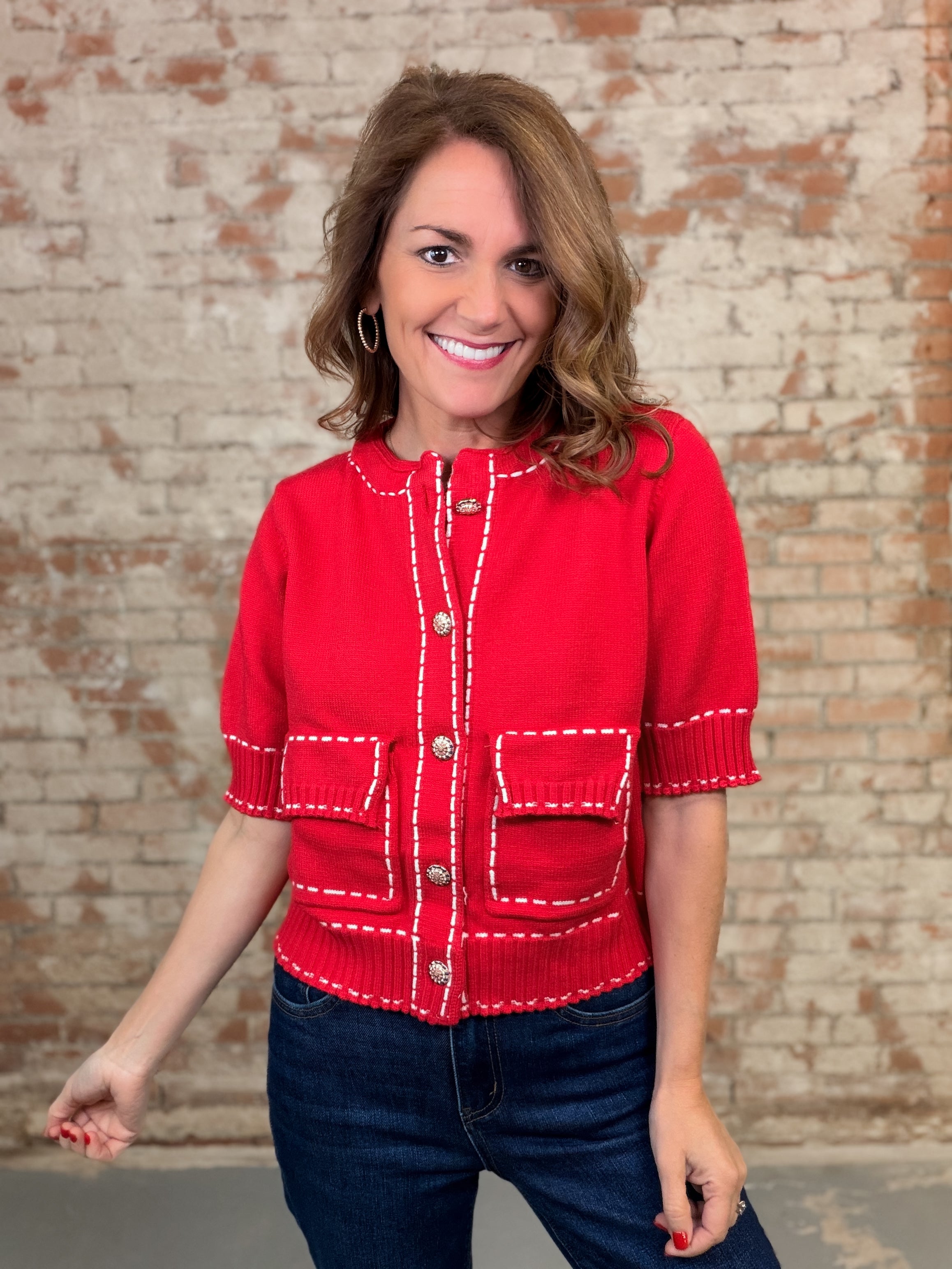 THML Vivencia Short Sleeve Top