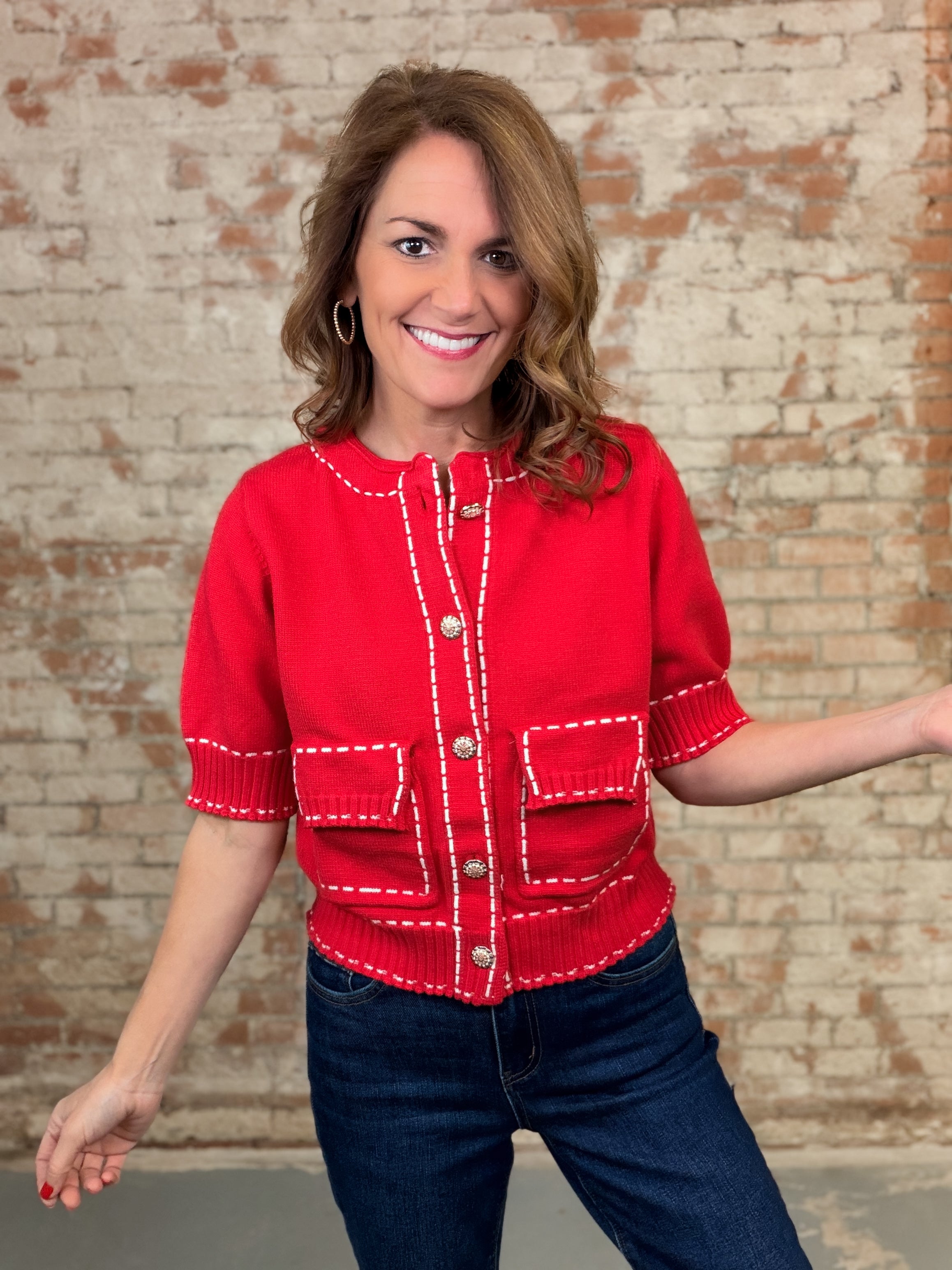 THML Vivencia Short Sleeve Top