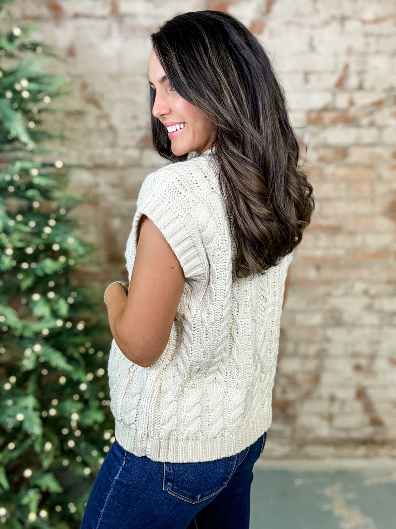 Solana Cable Knit Top
