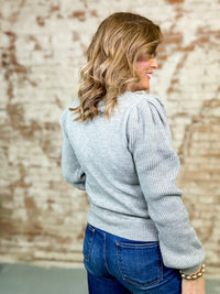 Alastair Puff Sleeve Sweater