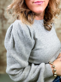 Alastair Puff Sleeve Sweater