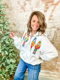 Comet Sequin Nutcracker Hoodie - FINAL SALE