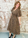 Grayson Leopard Zip Front Dress - FINAL SALE