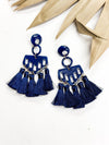 Celeste Statement Tassel Earring