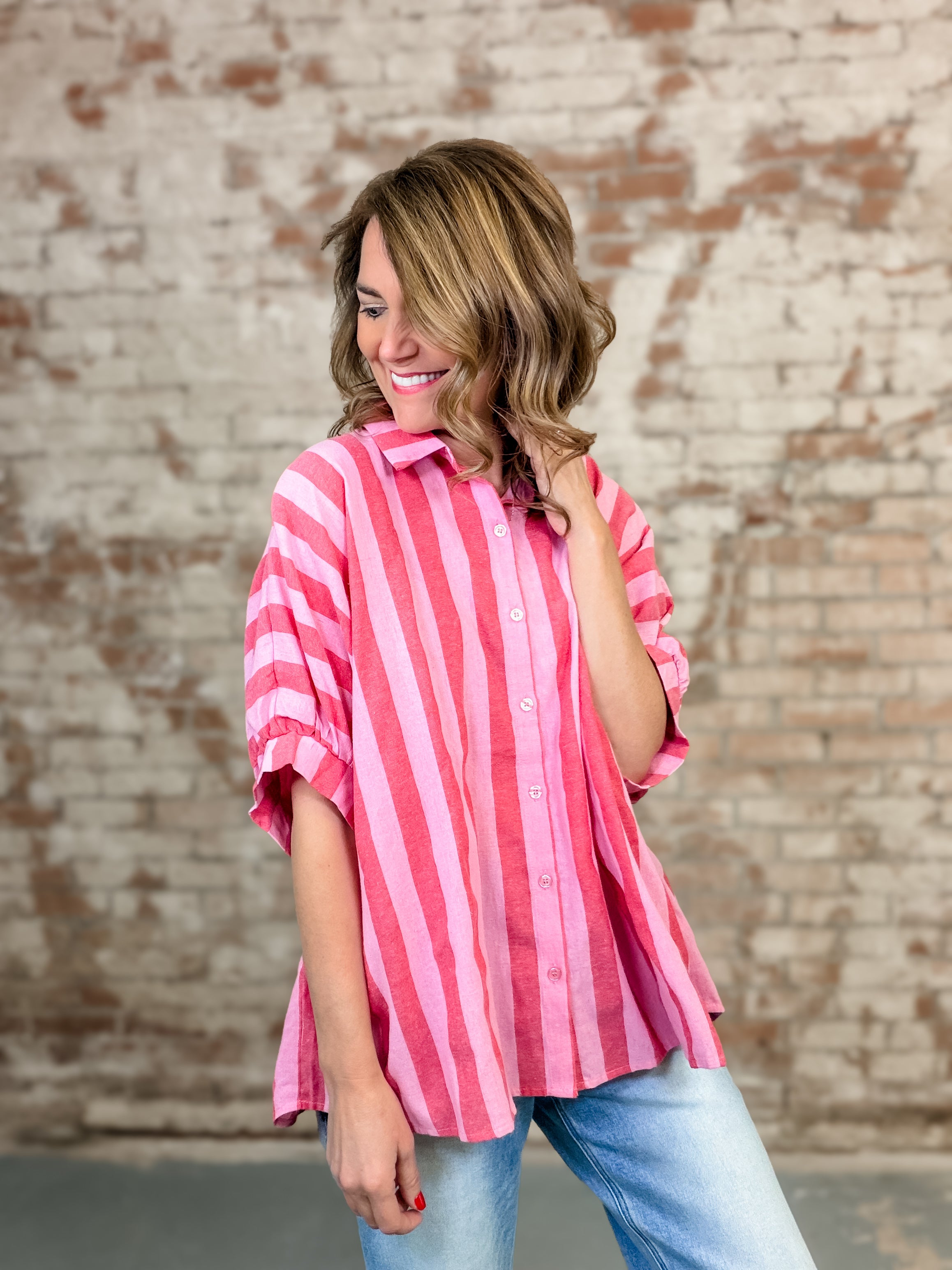 Jaelynn Button Down Shirt