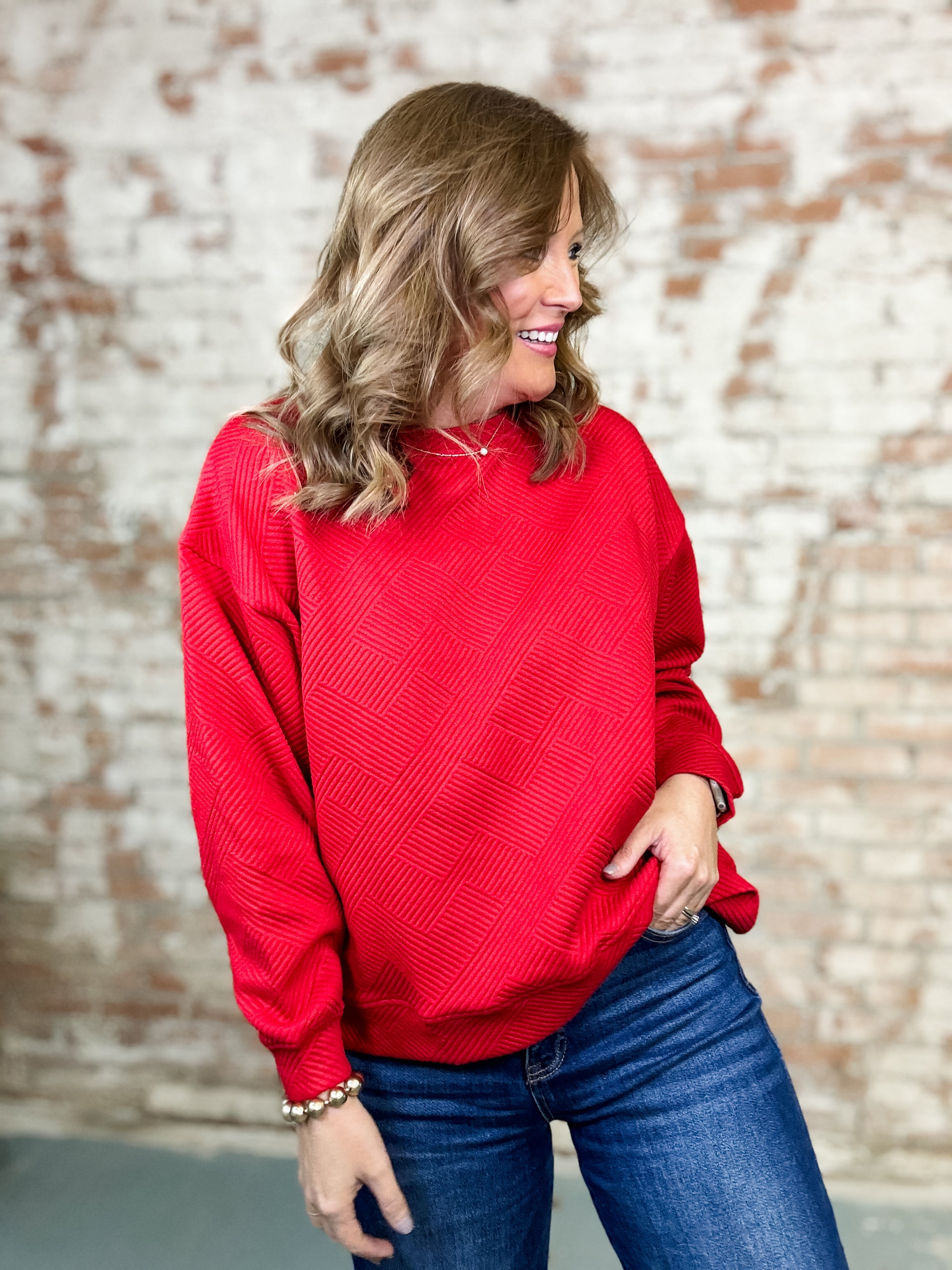 Galilee Textured Top