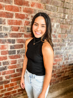 Ribbed Sleeveless Top
