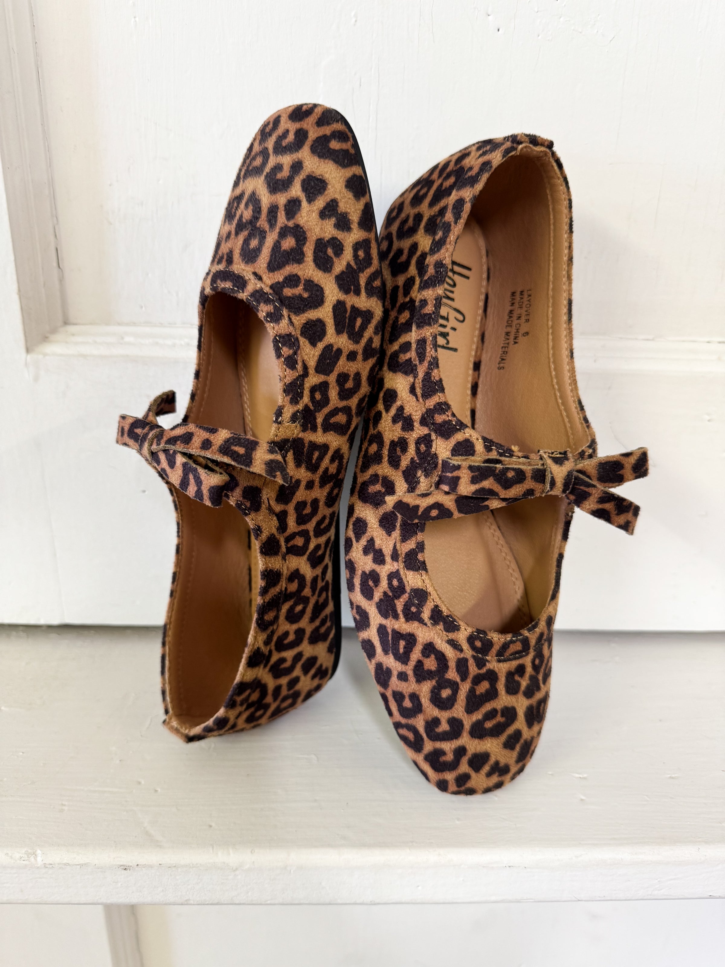 Leopard Layover Flats
