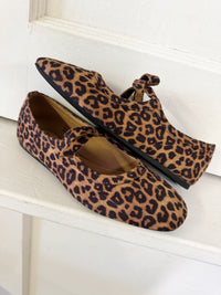 Leopard Layover Flats
