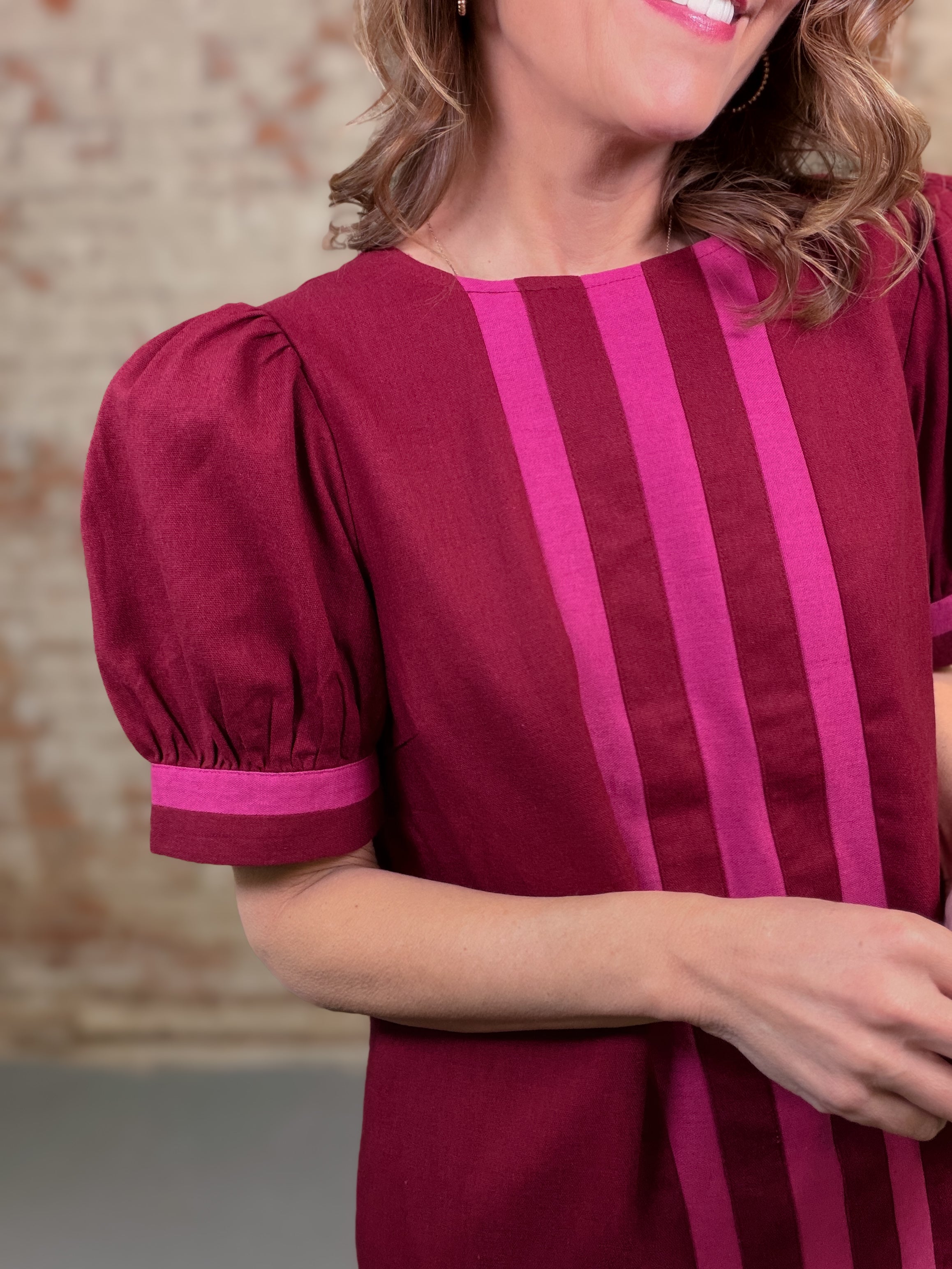 Reghan Linen Blend Dress