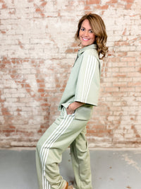 Burke Polo Sweatshirt Set